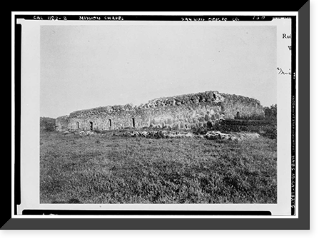 Santa Margarita Asistencia, Santa Margarita vicinity, San Luis Obispo County, CA - 5, Antique Wall Art