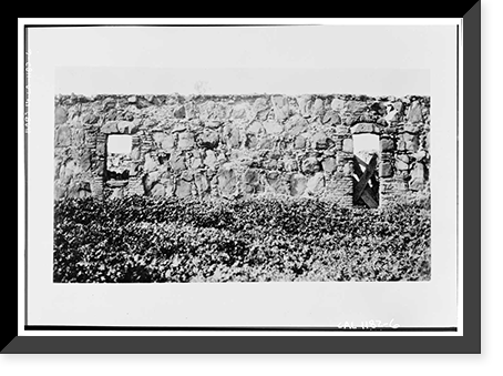 Santa Margarita Asistencia, Santa Margarita vicinity, San Luis Obispo County, CA - 6, Vintage Print