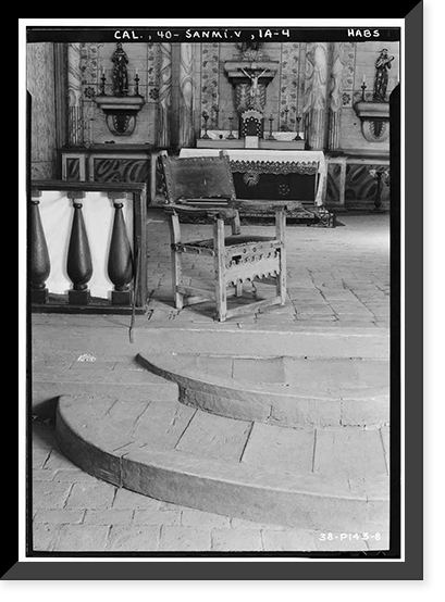 Mission San Miguel Arcangel, Highway 101, San Miguel vicinity, San Luis Obispo County, CA - 7 Classic, Antique Wall Art