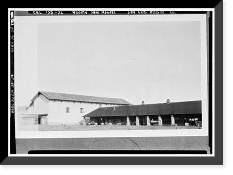 Mission San Miguel Arcangel, Highway 101, San Miguel vicinity, San Luis Obispo County, CA - 28, Historic Reproduction
