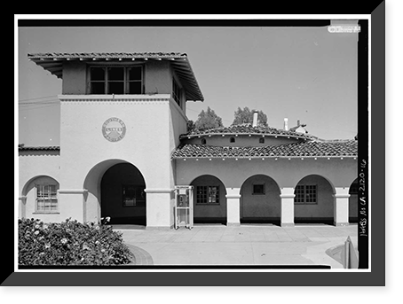 Southern Pacific Railroad Station, Burlingame Avenue & California Drive, Burlingame, San Mateo County, CA - 16, Historic Reproduction