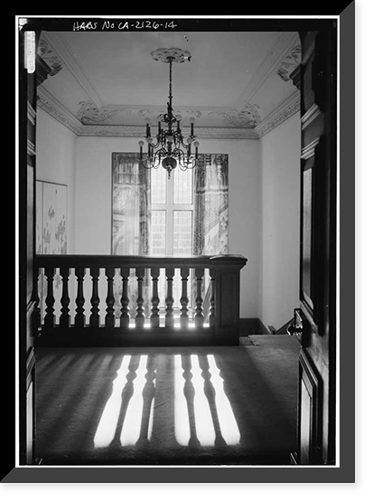 Clark House, Hillsborough, San Mateo County, CA - 14, Historic Reproduction