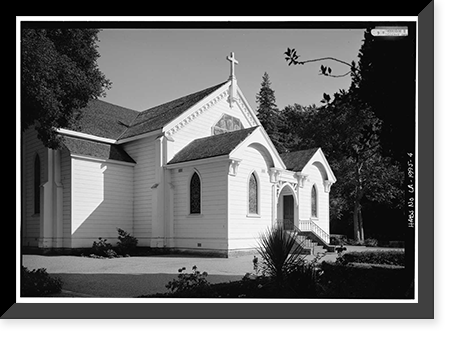 Church of the Nativity, 210 Oak Grove Avenue, Menlo Park, San Mateo County, CA - 4, Antique Poster