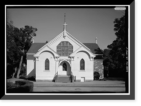 Church of the Nativity, 210 Oak Grove Avenue, Menlo Park, San Mateo County, CA - 5, Historic Reproduction