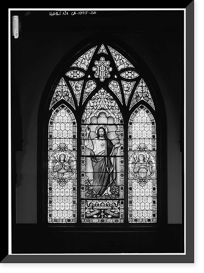 Church of the Nativity, 210 Oak Grove Avenue, Menlo Park, San Mateo County, CA - 20 Classic, Antique Print