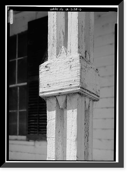 Braddock Weeks House, Pescadero Road, Pescadero, San Mateo County, CA - 6, Vintage Poster