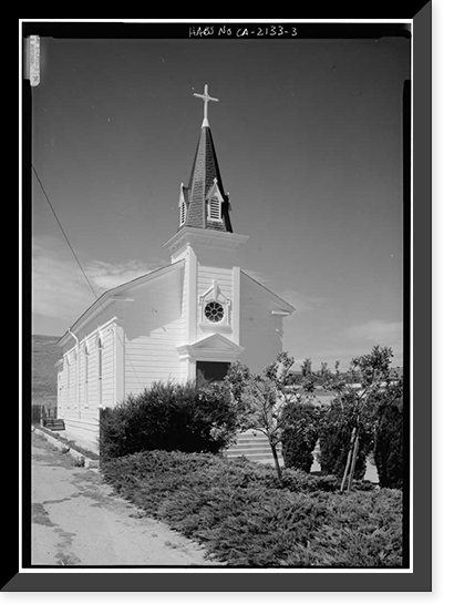 St. Anthony's Roman Catholic Church, North Street, Pescadero, San Mateo County, CA - 3, Antique Wall Art