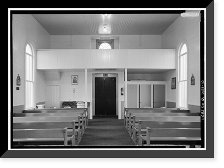 St. Anthony's Roman Catholic Church, North Street, Pescadero, San Mateo County, CA - 10, Historic Print