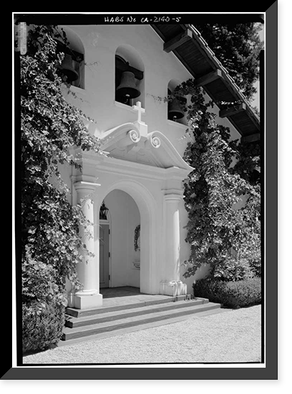 Our Lady of the Wayside Roman Catholic Church, 930 Portola Road, Portola Valley, San Mateo County, CA - 5 Classic, Vintage Poster