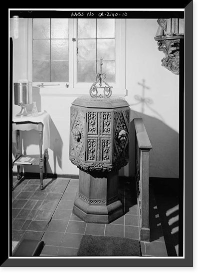 Our Lady of the Wayside Roman Catholic Church, 930 Portola Road, Portola Valley, San Mateo County, CA - 10 Classic, Antique Poster