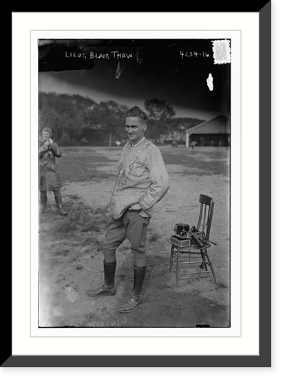 Lt. Blair Thaw, Historic Print
