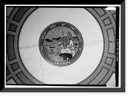 San Mateo County Courthouse, Middlefield, Hamilton, Broadway & Marshall Streets, Redwood City, San Mateo County, CA - 7, Antique Wall Art