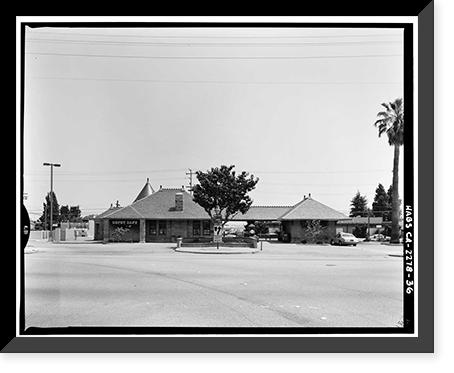Southern Pacific Depot, 559 El Camino Real, San Carlos, San Mateo County, CA - 36, Antique Poster