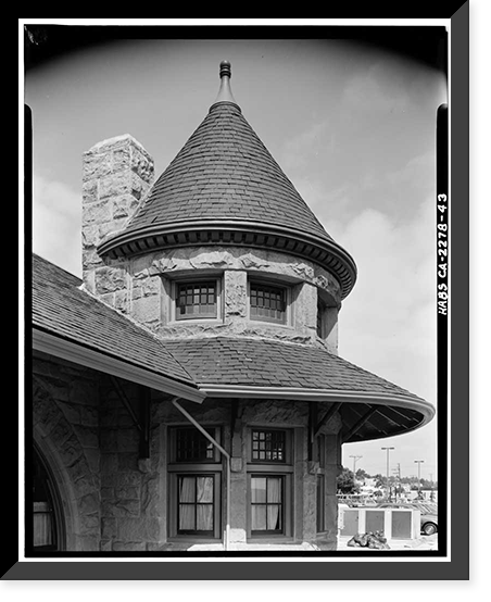 Southern Pacific Depot, 559 El Camino Real, San Carlos, San Mateo County, CA - 43, Antique Poster