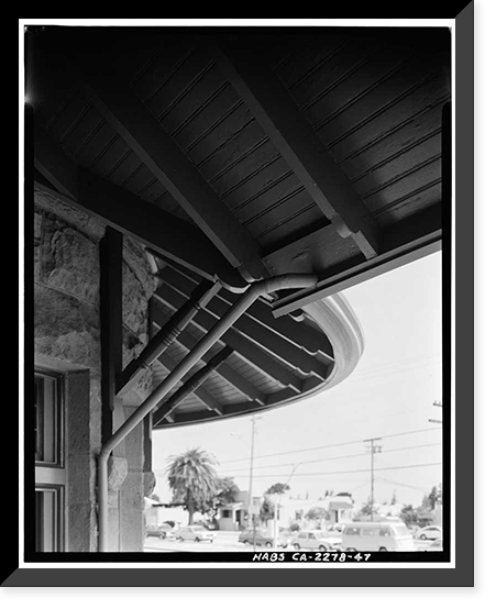 Southern Pacific Depot, 559 El Camino Real, San Carlos, San Mateo County, CA - 47, Historic Reproduction
