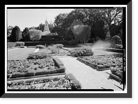 Filoli, Canada Road, Woodside, San Mateo County, CA - 17, Historic Print