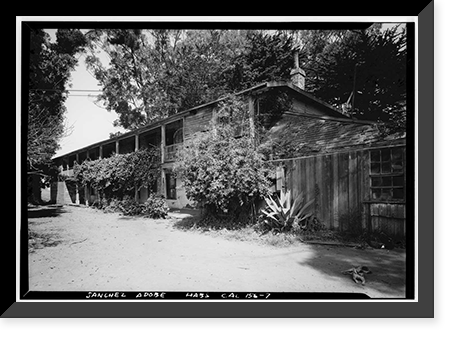 Francisco Sanchez Adobe, Linda Mar Boulevard & Adobe Drive, San Pedro Valley, San Mateo County, CA - 7, Historic Reproduction