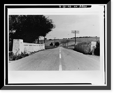 San Antonio Creek Bridge, State Highway 1, Lompoc vicinity, Santa Barbara County, CA - 9, Historic Reproduction