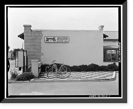 Larco Building, 214 State Street, Santa Barbara, Santa Barbara County, CA - 7, Historic Reproduction