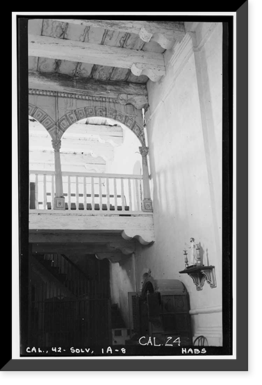 Mission Santa Inez, Church, State Highway 150, Solvang, Santa Barbara County, CA - 8 Classic, Vintage Poster