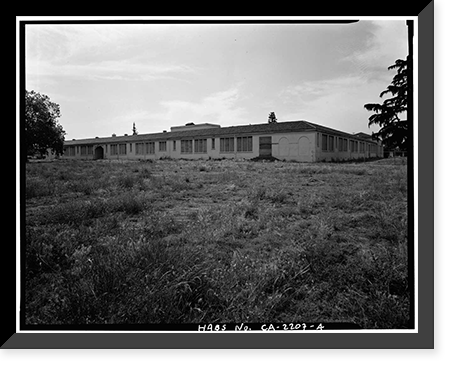 Campbell Union Grammar School, 11 East Campbell Avenue, Campbell, Santa Clara County, CA - 4 Classic, Antique Poster