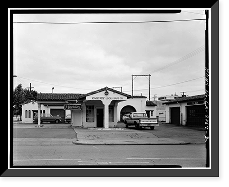 Violet Ray Gasoline Station, 799 Alma Street, Palo Alto, Santa Clara County, CA - 2, Historic Reproduction