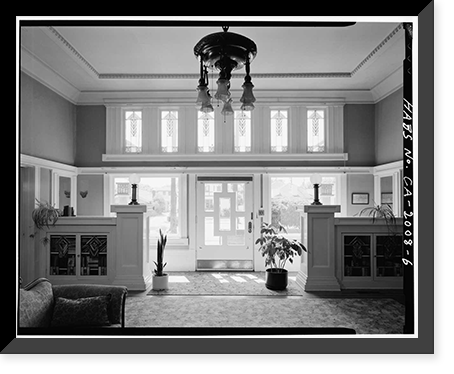 Peter E. Col House, 1163 Martin Avenue, San Jose, Santa Clara County, CA - 6, Vintage Wall Art