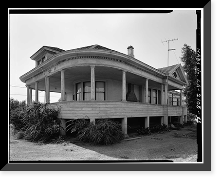 Emily Horn House, 2341 North First Street, San Jose, Santa Clara County, CA - 4 Classic, Vintage Poster