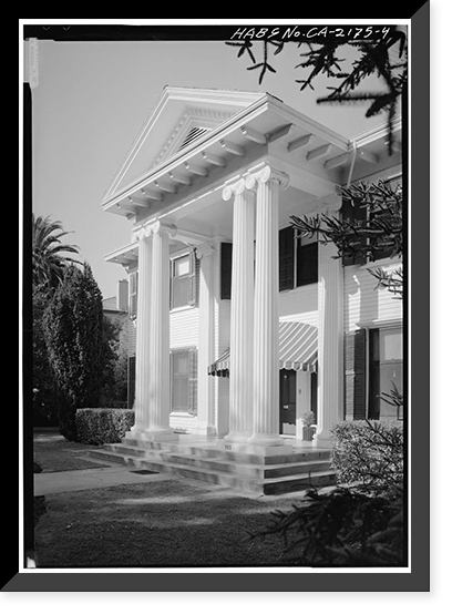 Dunn-Bacon House, 565 Mayfield Avenue, Stanford, Santa Clara County, CA - 4 Classic, Historic Print