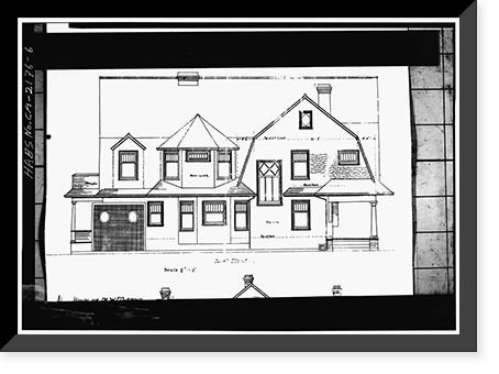 Dr. W. F. Durand House, 623 Cabrillo Avenue, Stanford, Santa Clara County, CA - 6 Classic, Vintage Wall Art