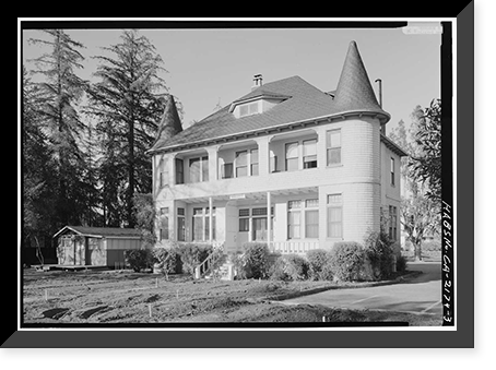 Salvatierra Street House, Salvatierra Street, Stanford, Santa Clara County, CA - 3, Vintage Print