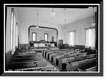 Congregational Church, Soquel, Santa Cruz County, CA - 3, Vintage Poster