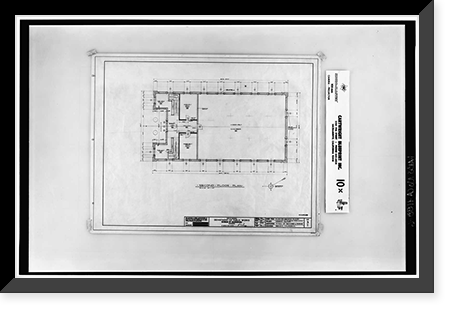 Benicia State Capitol, First & G Streets, Benicia, Solano County, CA - 9, Historic Print