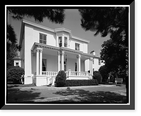 Benicia Arsenal, Commanding Officer's Quarters, Benicia, Solano County, CA - 2, Antique Print