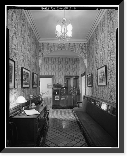 Benicia Arsenal, Commanding Officer's Quarters, Benicia, Solano County, CA - 4, Historic Print