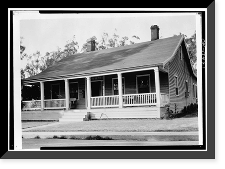 Benicia Arsenal, Enlisted Men's Quarters, Benicia, Solano County, CA, Antique Poster