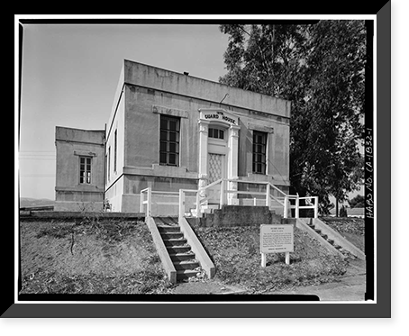 Benicia Arsenal, Guard & Engine House, Benicia, Solano County, CA, Historic Print