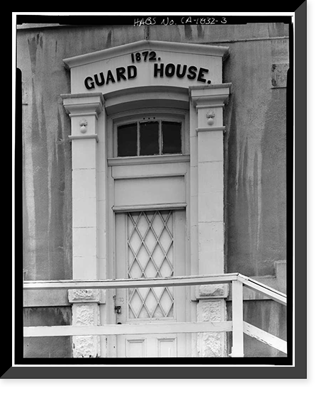 Benicia Arsenal, Guard & Engine House, Benicia, Solano County, CA - 3, Antique Poster