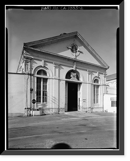 Benicia Arsenal, Shop Buildings, Tyler Street, Benicia Industrial Park, Benicia, Solano County, CA - 2, Historic Print