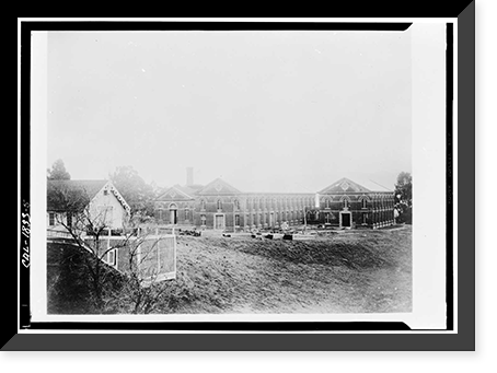 Benicia Arsenal, Shop Buildings, Tyler Street, Benicia Industrial Park, Benicia, Solano County, CA - 5 Classic, Vintage Print