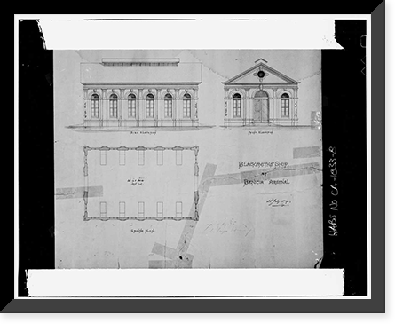 Benicia Arsenal, Shop Buildings, Tyler Street, Benicia Industrial Park, Benicia, Solano County, CA - 8, Vintage Poster