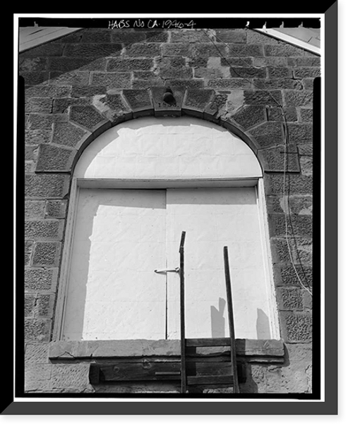 Historic Framed Print, Benicia Arsenal, Storehouses & Engine House, Benicia, Solano County, CA - 4,  17-7/8" x 21-7/8"