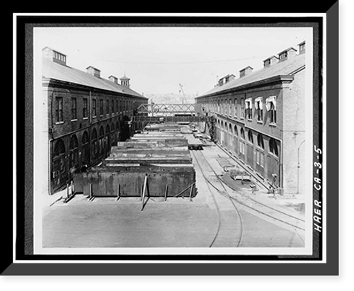 Historic Framed Print, Mare Island Naval Shipyard, Near State Highway 37, Vallejo, Solano County, CA - 3,  17-7/8" x 21-7/8"