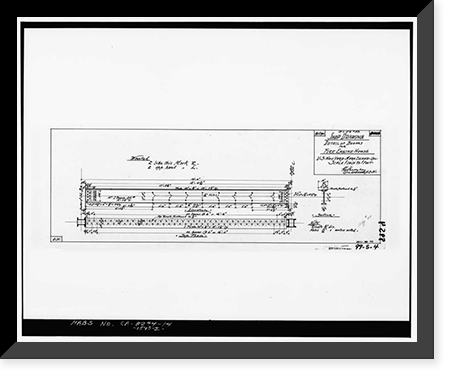 Mare Island Naval Shipyard, Firehouse, Vallejo, Solano County, CA - 14, Vintage Print