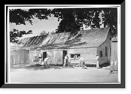 Pena Adobe, Pena Adobe Road, Vacaville, Solano County, CA, Antique Print