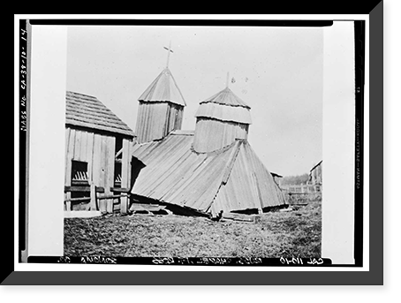 Fort Ross, Russian Chapel, Fort Ross, Sonoma County, CA - 9, Antique Poster