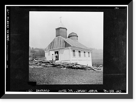 Fort Ross, Russian Chapel, Fort Ross, Sonoma County, CA - 12, Vintage Poster