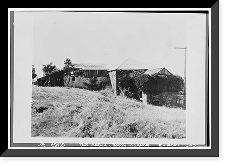 James Romaggi Fandango House, Highway 49, Albany Flat, Calaveras County, CA - 3, Antique Poster