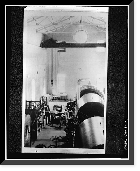 Battle Creek Hydroelectric System, Battle Creek & Tributaries, Red Bluff vicinity, Tehama County, CA - 75, Historic Reproduction