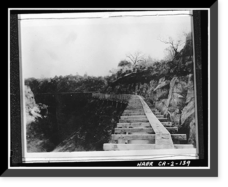 Battle Creek Hydroelectric System, Battle Creek & Tributaries, Red Bluff vicinity, Tehama County, CA - 139, Historic Reproduction